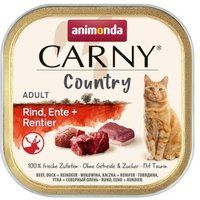 Comparer les prix de Animonda Carny Country Bœuf, canard et renne 64x100 g