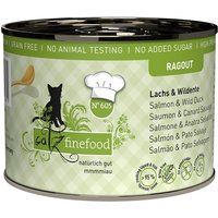 Meilleurs prix pour Catz finefood Ragoût 6x190 g Saumon & canard sauvage