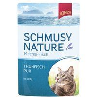 Meilleurs prix pour Schmusy Nature Poisson marin 24 x 100 g Thon Pur