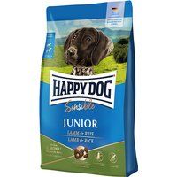 Comparer les prix de HAPPY DOG Sensible Junior agneau & riz 1 kg