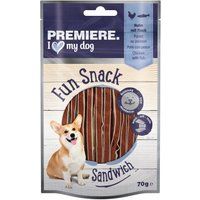 Comparer les prix de PREMIERE Fun Snack Sandwich Poulet au poisson 6x70 g