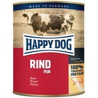 HAPPY DOG Pur Single Protéine 6 x 800 g Pur bœuf