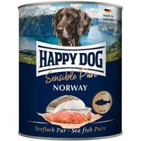 Comparer les prix de HAPPY DOG Sensible Pure 6 x 800 g Poisson de mer