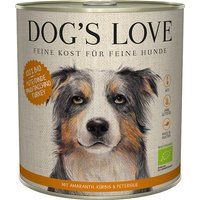 DOG'S LOVE Dogs’s Love BIO 6 x 800 g Dinde à l’amarante et au potiron