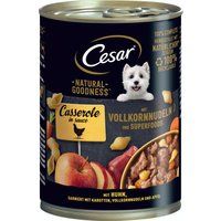 Cesar Natural Goodness Poulet & pâtes complètes 6x400 g