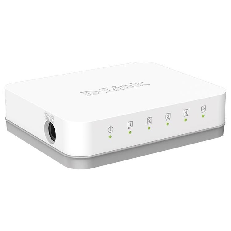 D Link GO SW 5G Commutateur non géré 5 x 101001000 de bureau - vue 2