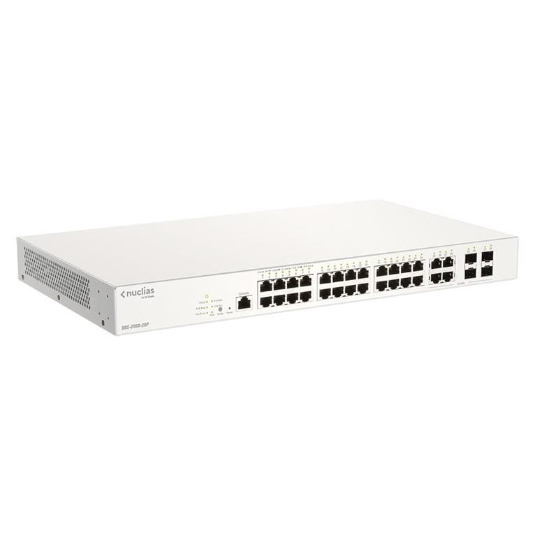 D Link DBS 2000 28P commutateur réseau Géré L2 Gigabit Ethernet 101001000 Connexion Ethernet supportant 'alimentation via ce port PoE Neuf - vue 4