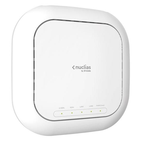 D-Link Nuclias DBA-X2830P - Borne d'accès sans fil - Wi-Fi 6 - 2.4 GHz, 5 GHz - géré par le Cloud D-Link Nuclias DBA-X2830P - Borne d'accès sans fil - Wi-Fi 6 - 2.4 GHz, 5 GHz - géré par le Cloud