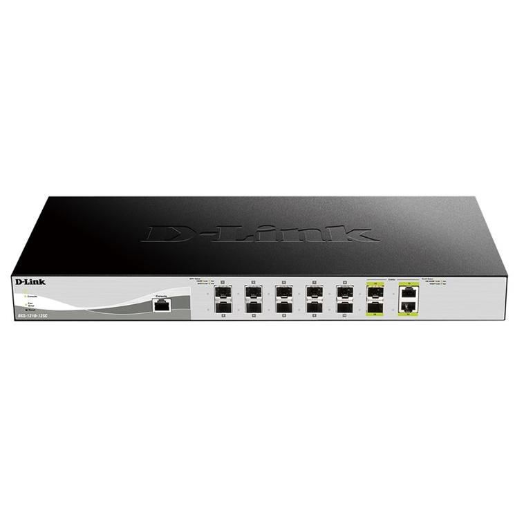 D Link 12 PORT SM.MGD 10G SFP+ SWITCH - vue 5