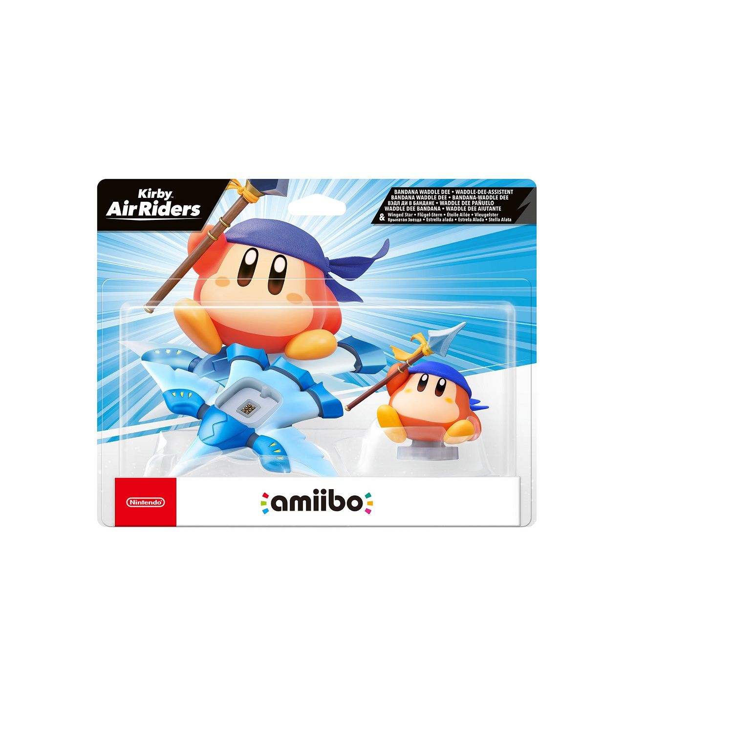 Figurine amiibo Bandana Waddle Dee et Etoile ailée collection Kirby Air Riders - vue 3