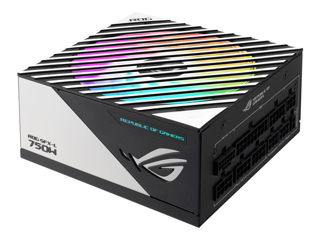 ASUS ROG Loki SFX-L Platinum - Alimentation électrique (interne) - ATX 3.0 / SFX-L - 80 PLUS Platinum - CA 100-240 V - 750 Watt