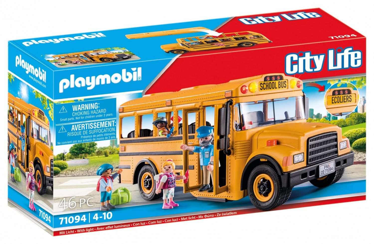 Playmobil 71094 - Bus Scolaire
