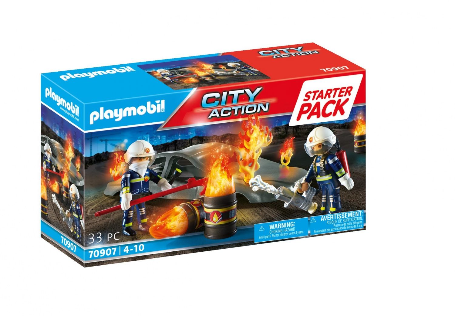 Playmobil 70907 - Pompiers Et Incendie