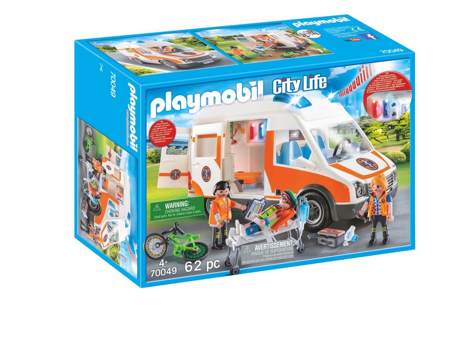Playmobil City Life Ambulance et secouristes Neuf - vue 4