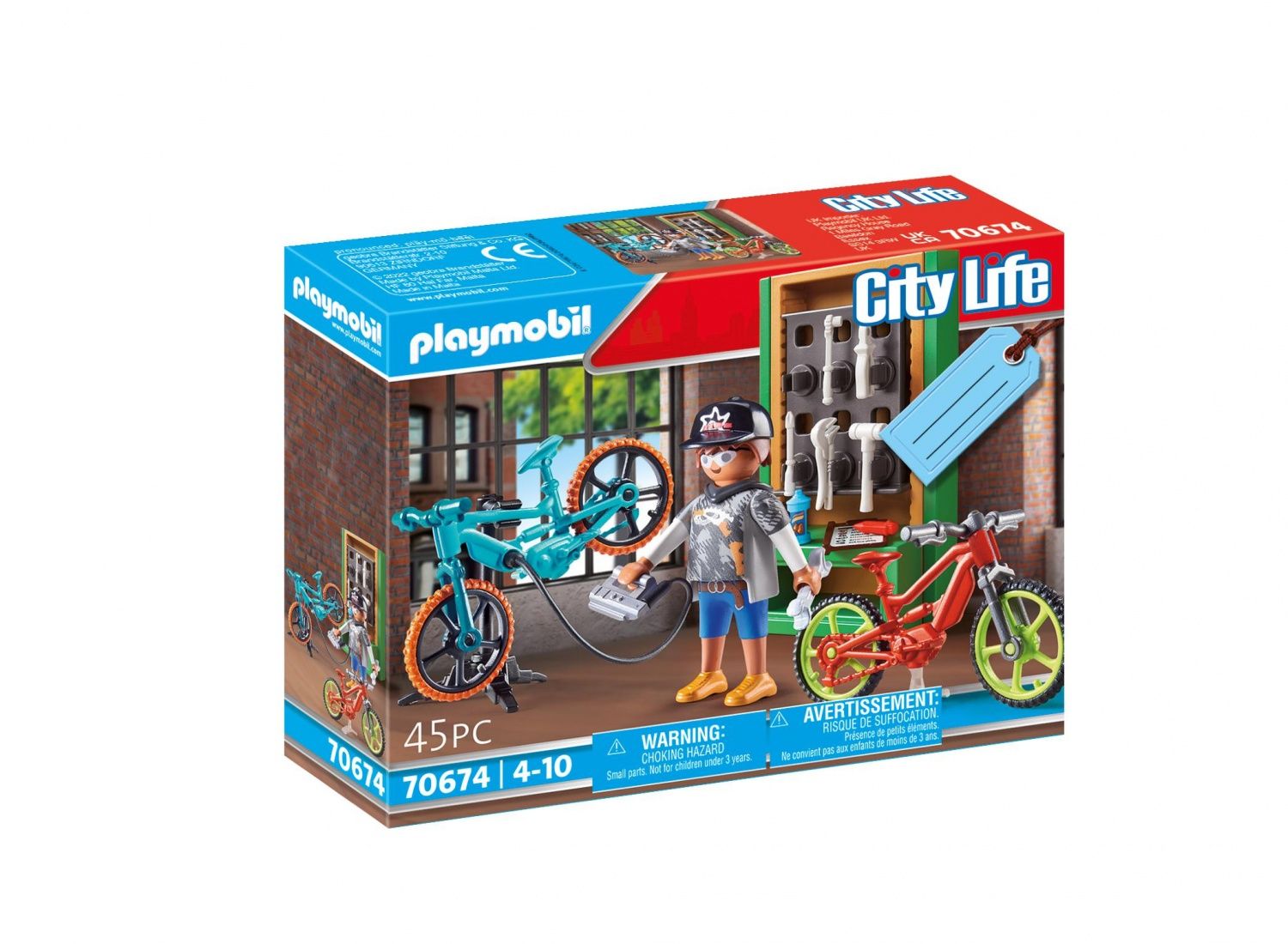 Playmobil 70674 Atelier Réparation Vélos