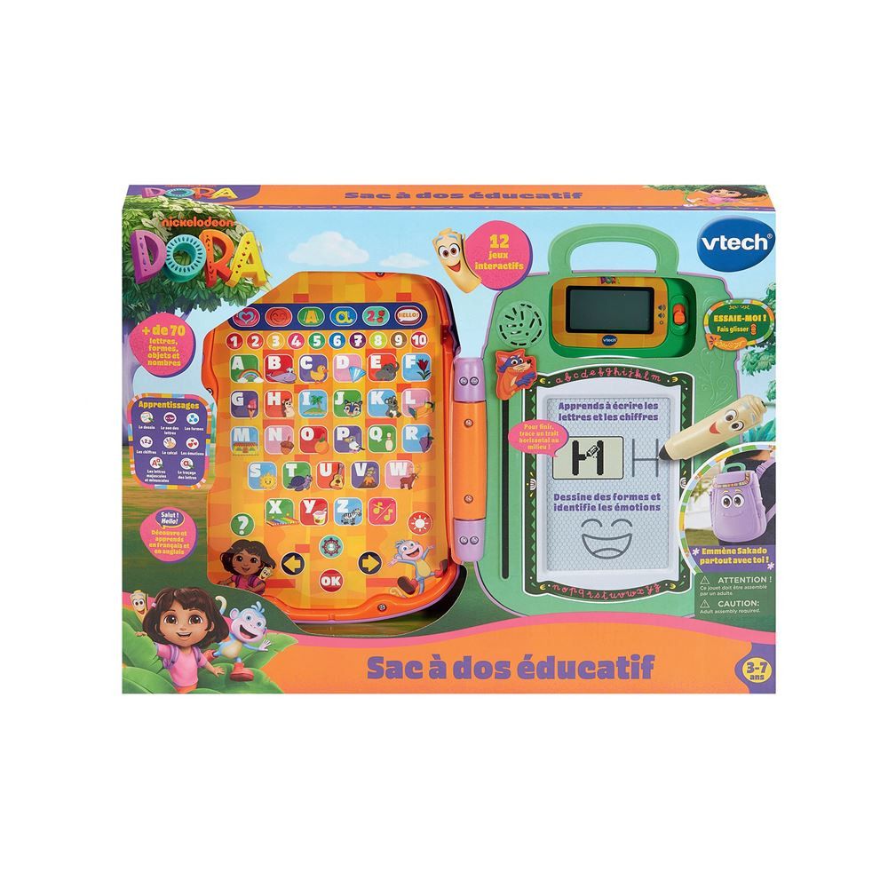 JOUETS EDUCATIFS LICENCE DORA - SAC À DOS ÉDUCATIF