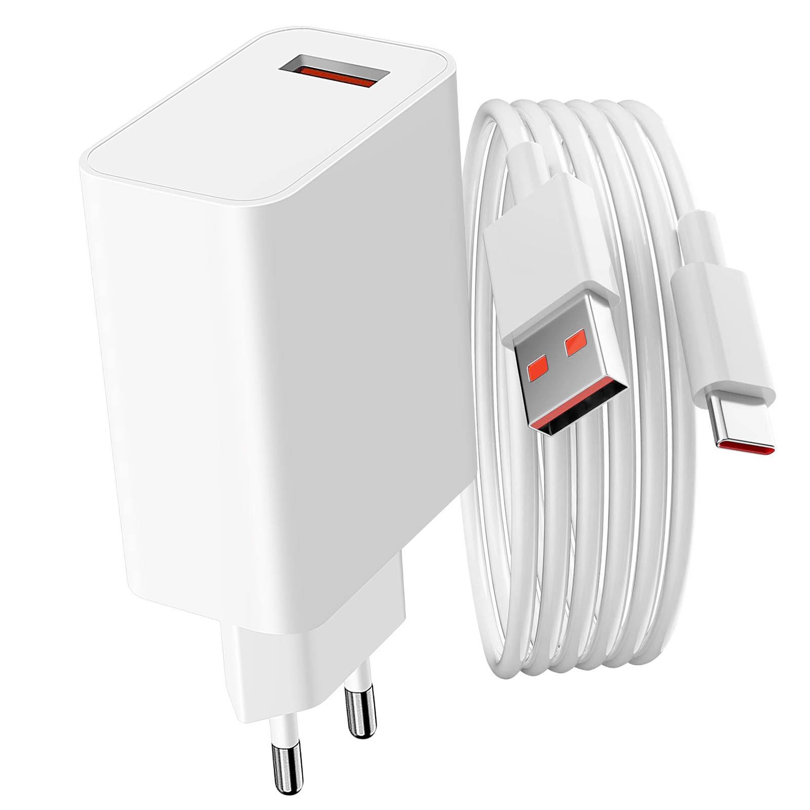 Chargeur secteur USB + Câble USB vers USB C Produit officiel Xiaomi