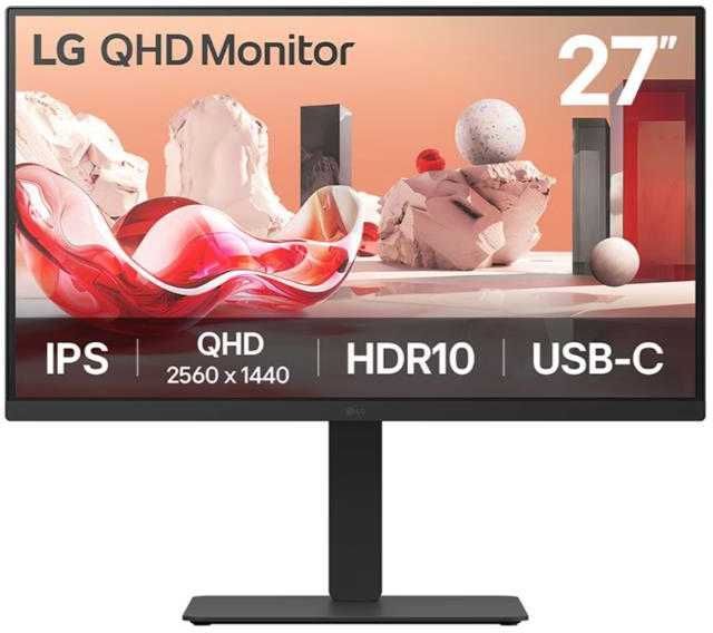 LG 27BA75QB B.AEU écran plat de PC 68 6 cm 27 2560 x 1440 pixels Wide Quad HD LED Neuf - vue 5
