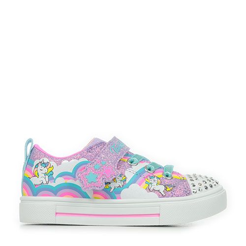 Baskets enfant Skechers Lights Twinkle Sparks Jumpin' Clouds - vue 8