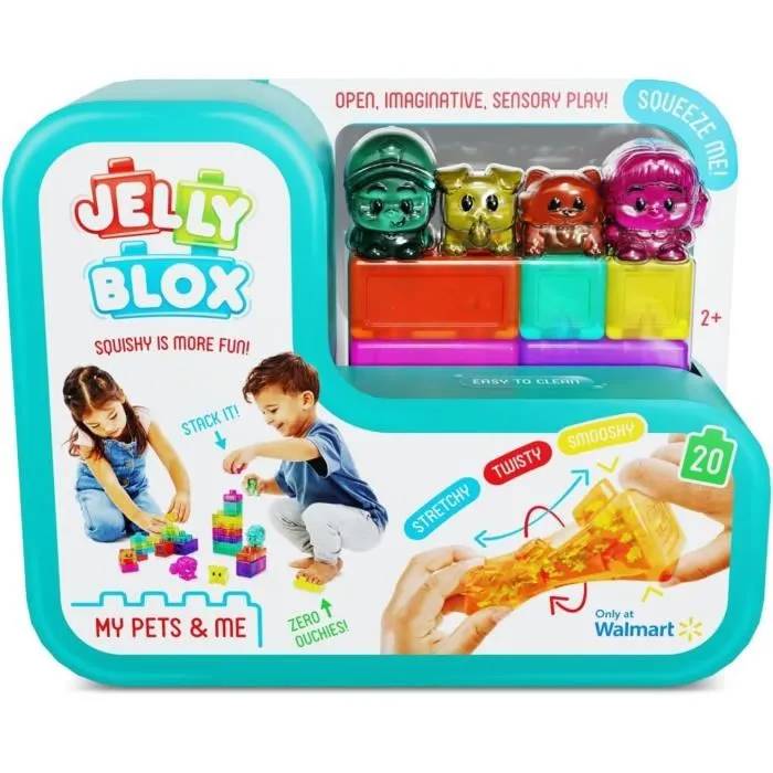 My Pets and Me Jeu de construction JELLY BLOX GOLIATH 20 blocs 2 personnages 2 animaux Dès - vue 2