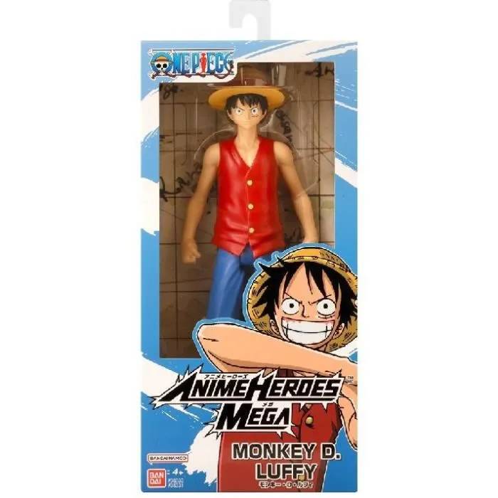 Figurine One Piece BANDAI Anime Heroes Mega 38331 Luffy 30 cm - vue 3