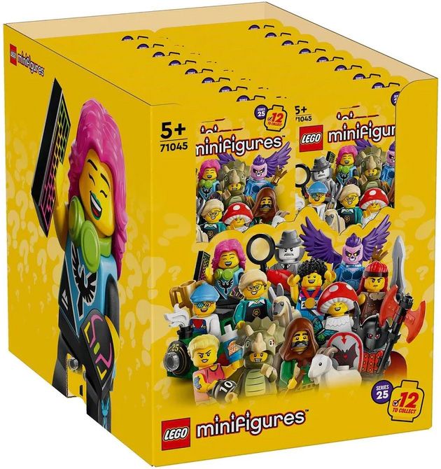 Lego Minifigures - Série 25 - Boîte De 36 Minifigurines - 71045-36