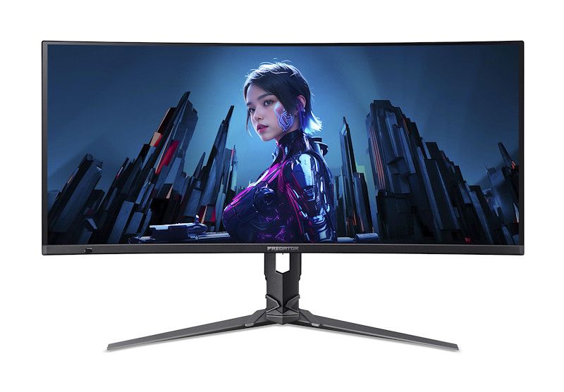 Ecran PC Acer Predator UM.CXXEE.501 34 3440 x 1440 UltraWide Quad HD QD-OLED Noir