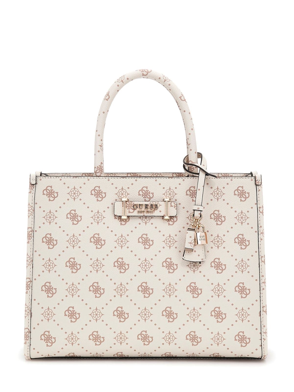 Guess Sac Bandoulière Silia Girlfriend Sat Vanilla Logo GP989022