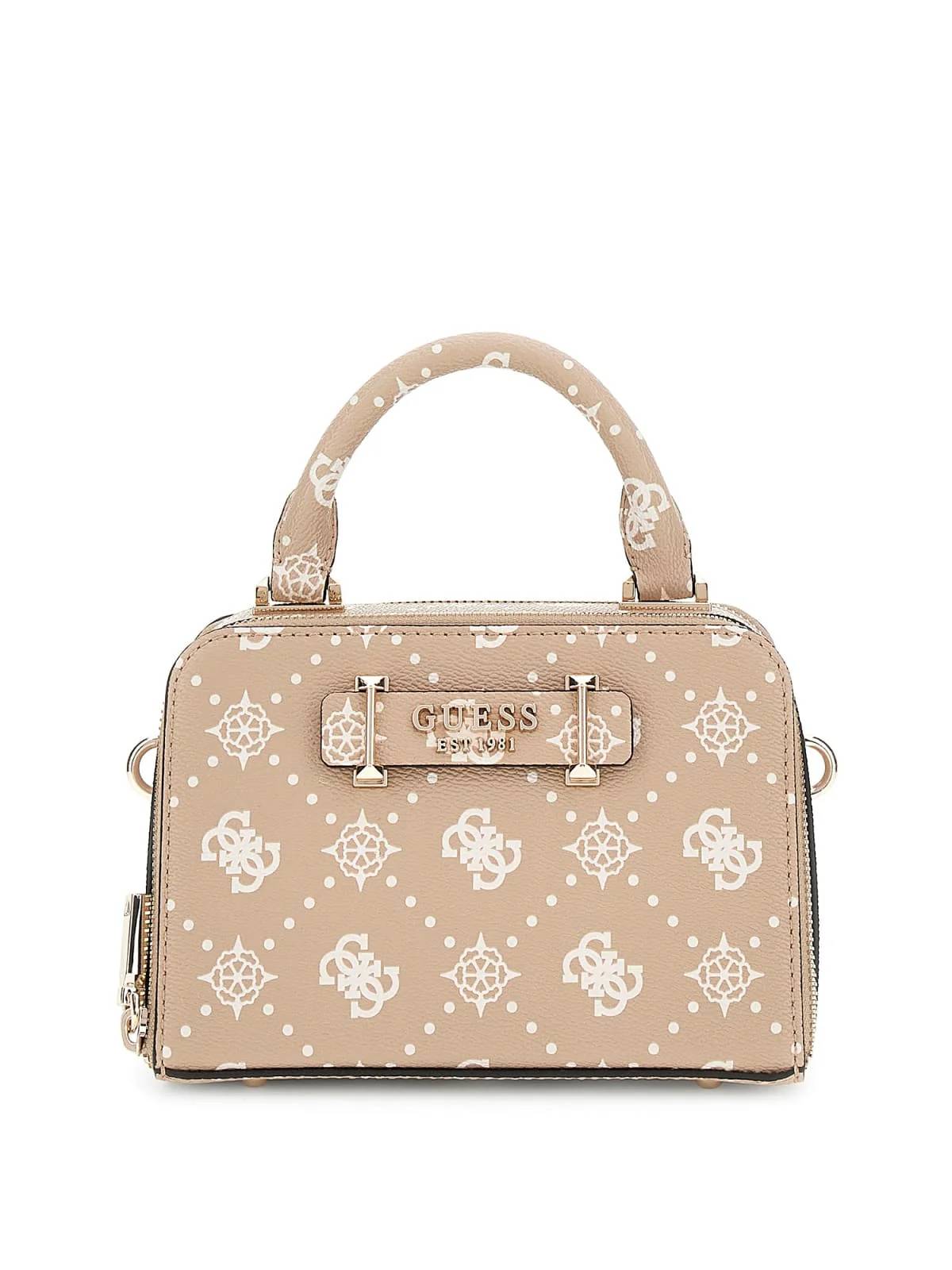 Guess Sac Bandoulière Silia Girlfriend Sat Biscotti Logo GP989076