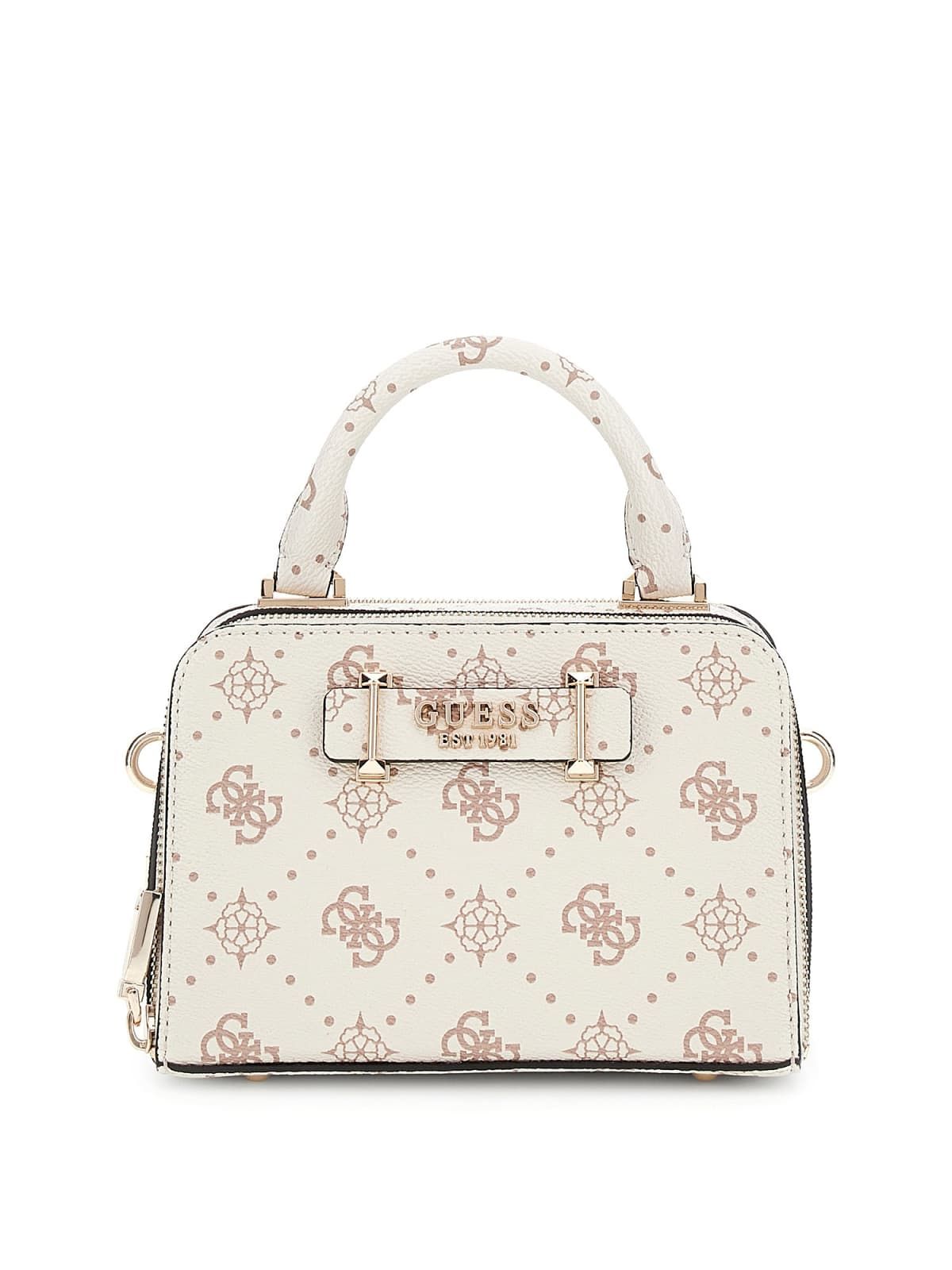 Guess Sac Bandoulière Silia Girlfriend Sat Vanilla Logo GP989076