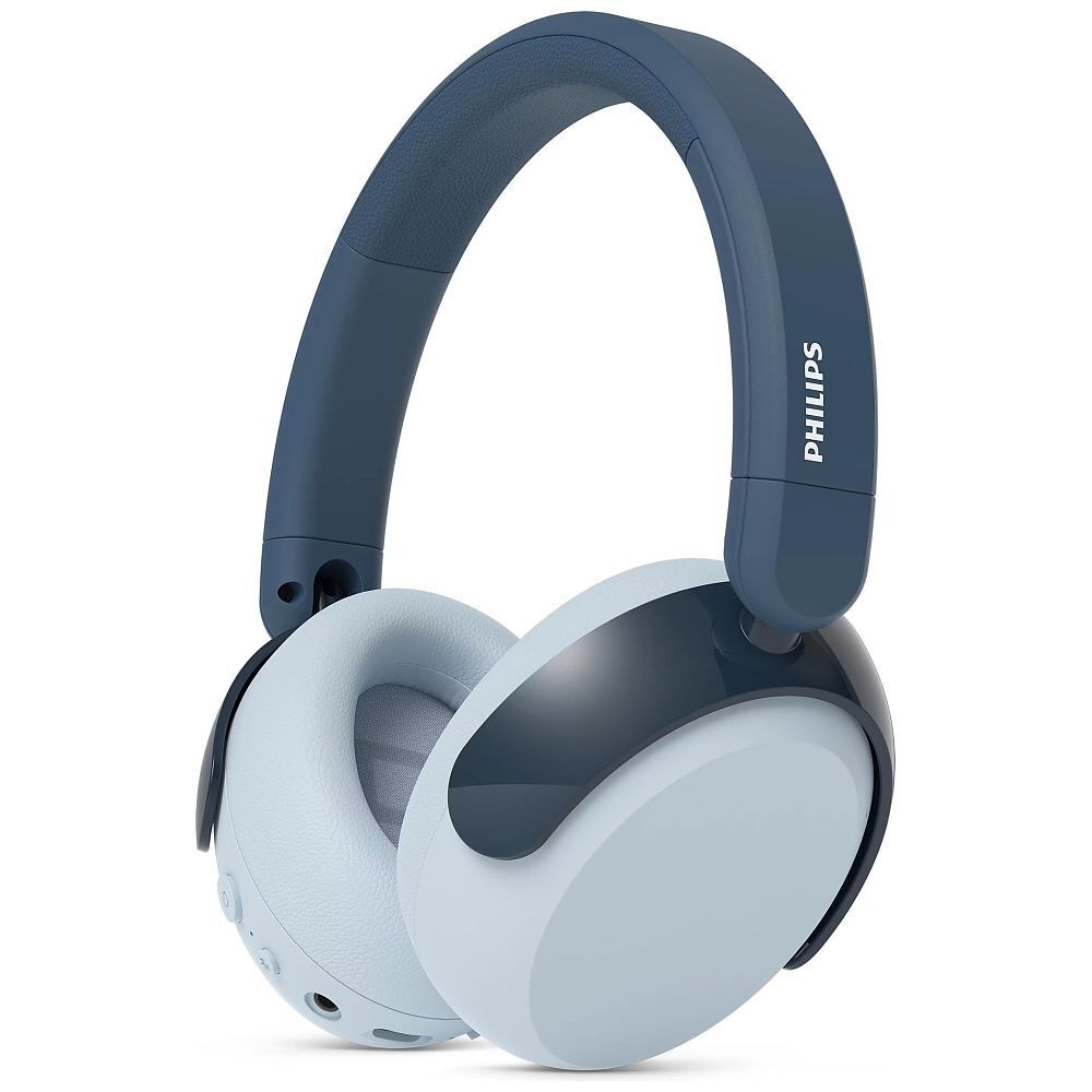 Philips TAK5500AL série 5500 Casque Supra aural Pliable sans Fil Bluetooth 5.4 à réduction de Bruit pour Enfants 34 Heures d’autonomie avec ANC Volume limité Partage Audio câble USB C Inclus - vue 6