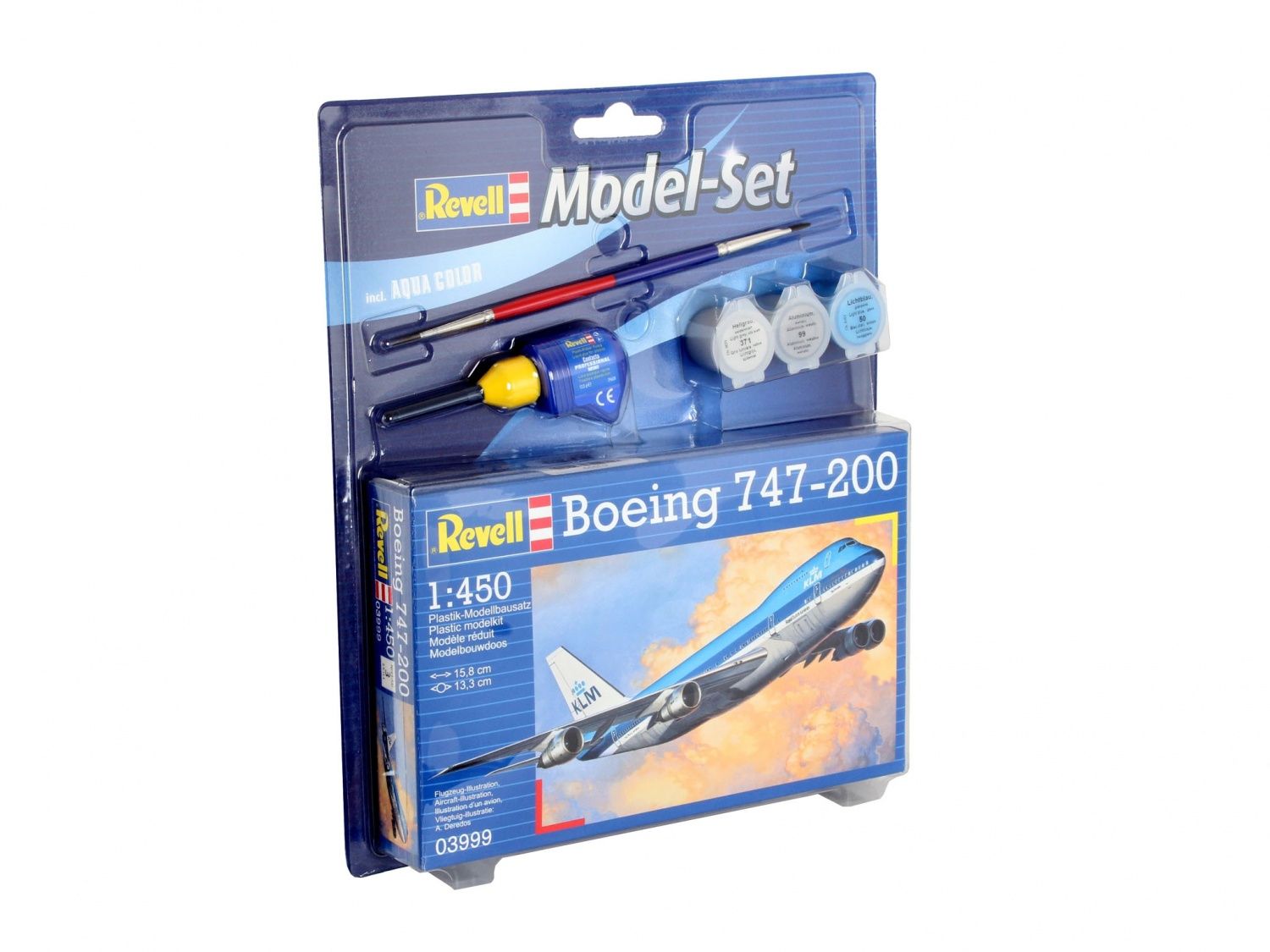 Maquettes Model Set Model Set Boeing 747 200 Revell - vue 2