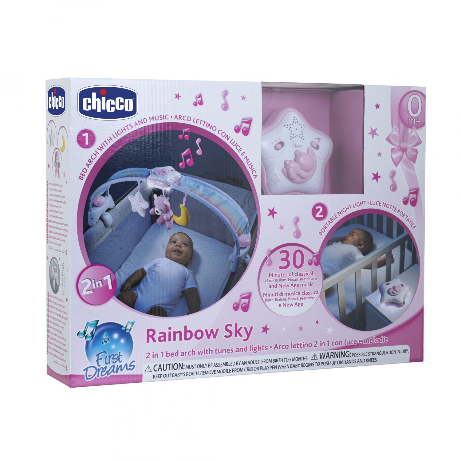 Chicco - First Dreams Arche Arc En Ciel Rose