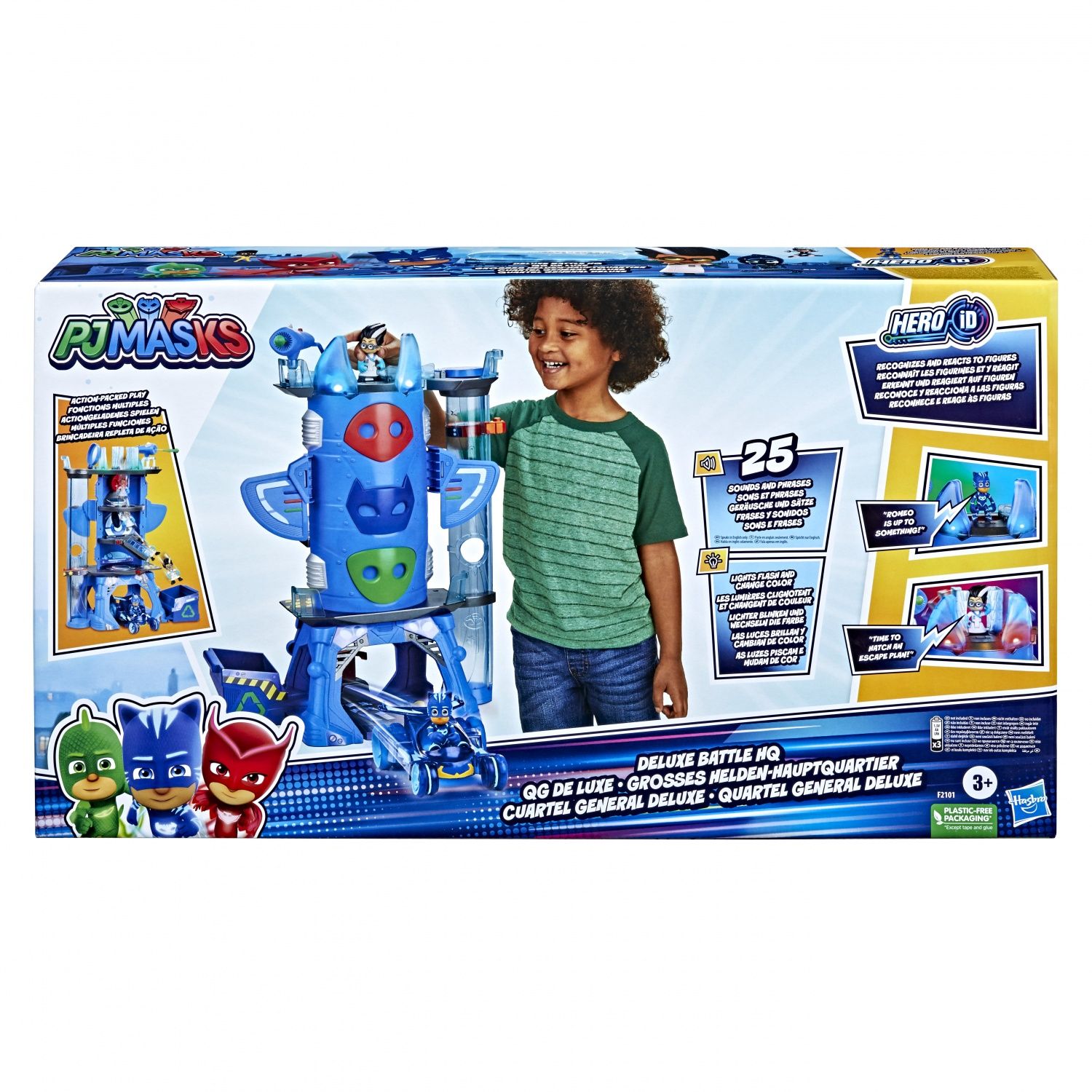 Figurines PJ Masks Pyjamasques Quartier Général de Luxe Neuf - vue 2