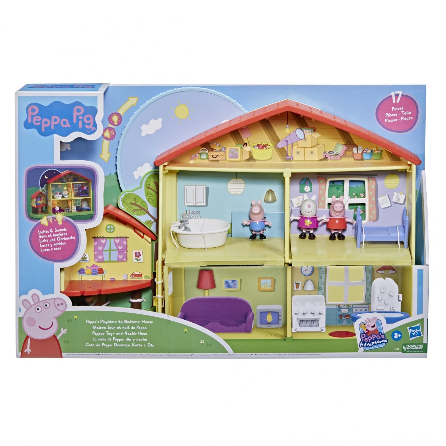 Pep Peppas Playtime To Bedtime House