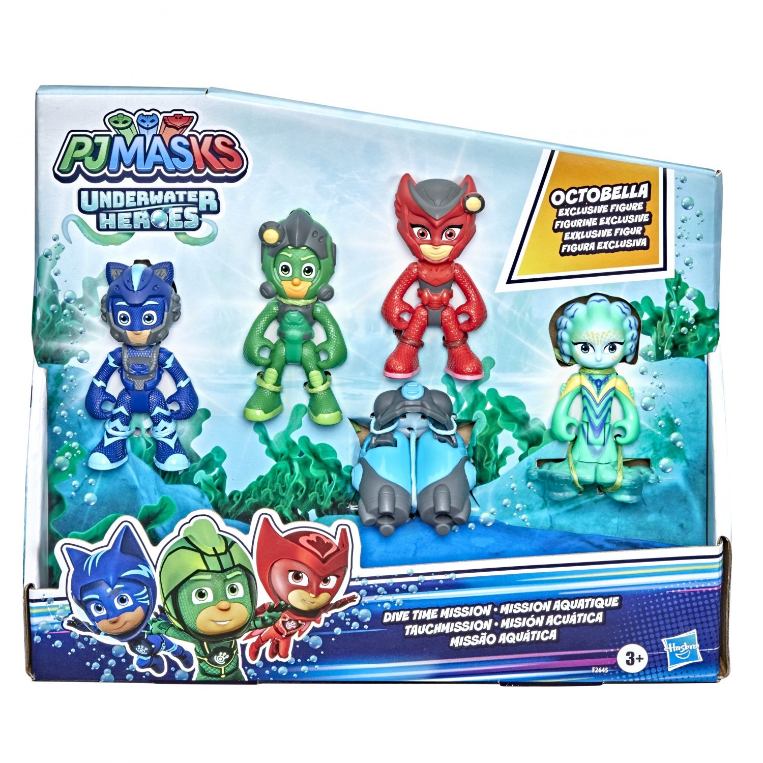Figurine Pyjamasques Coffret 4 Figurines Mission Aquatique Neuf - vue 2