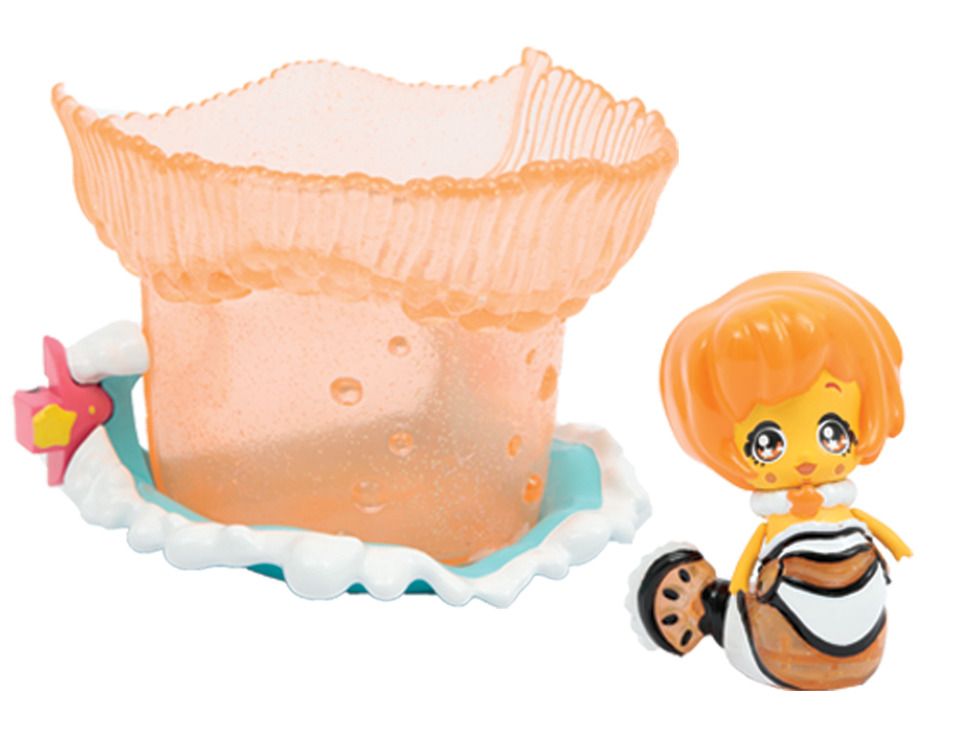 Glimmies Aquaria Glimmies Glimquarius Maison Aquarium + 1 Glimmies Exclusive Maison Aquarium Anémone + Molly