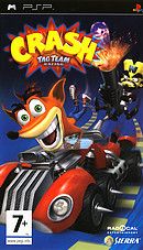 CRASH Tag team racing / jeu console PSP - vue 2