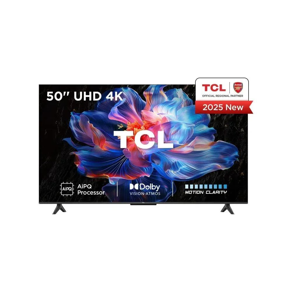 TCL 50V6C 50" (127 cm) LED TV 4K UHD, 2025