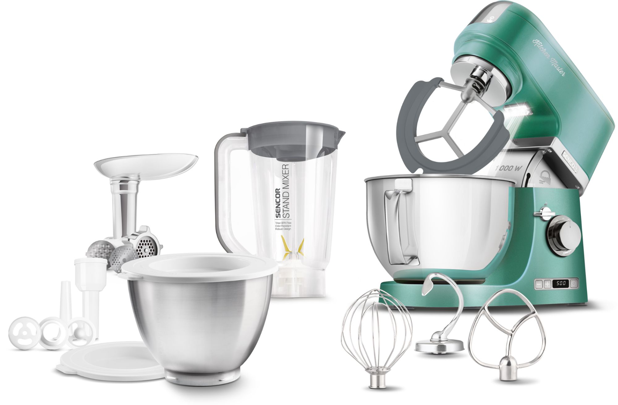 Robot pâtissier Sencor STM 7871GR - vue 2