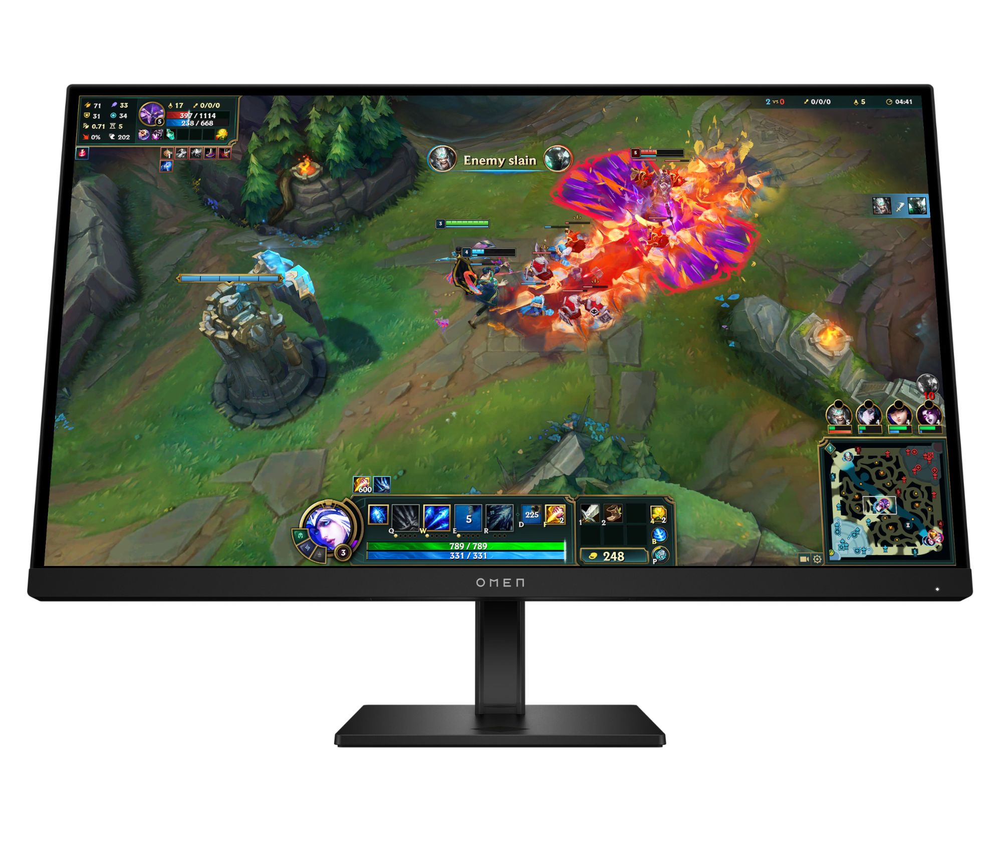 Monitor Gaming HP AV4H6E9#ABB Quad HD - vue 9