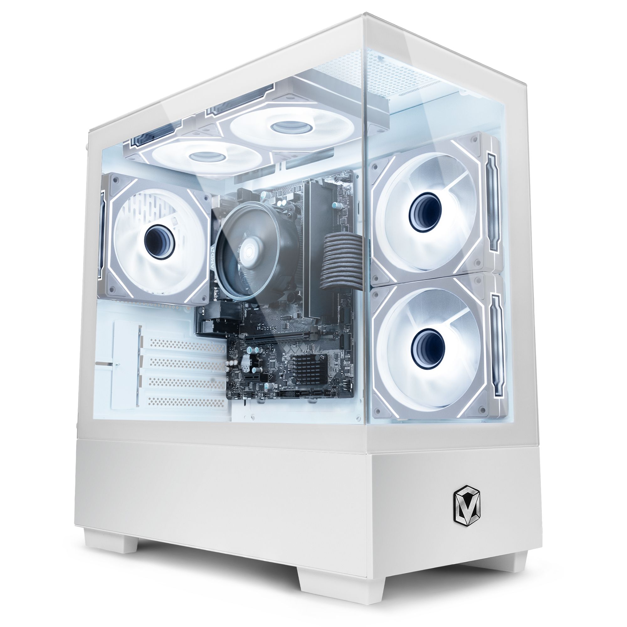 Vibox VI 17 PC Gamer AMD Ryzen 3200GE Processeur 4GHz Radeon Vega 8 Graphiques 8Go RAM SSD Windows 11 WiFi - vue 4