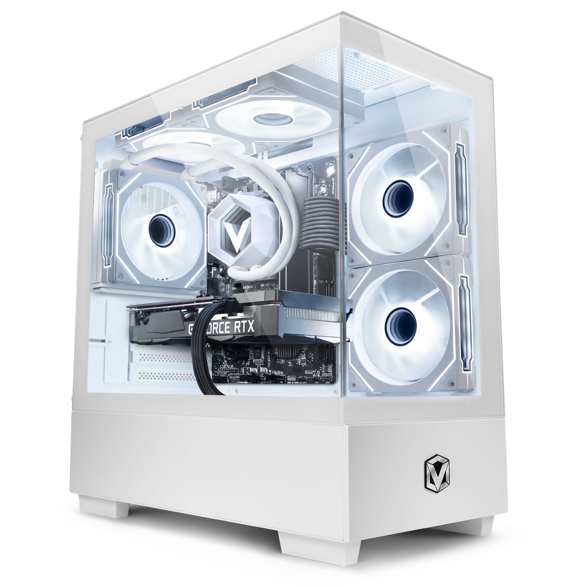 Vibox IV 66 PC Gamer 24 Écran Pack 8 Core Intel i9 11900 Processeur Nvidia RTX 4060 Ti OC 8Go RAM 1TB NVMe SSD Windows 11 WiFi - vue 2