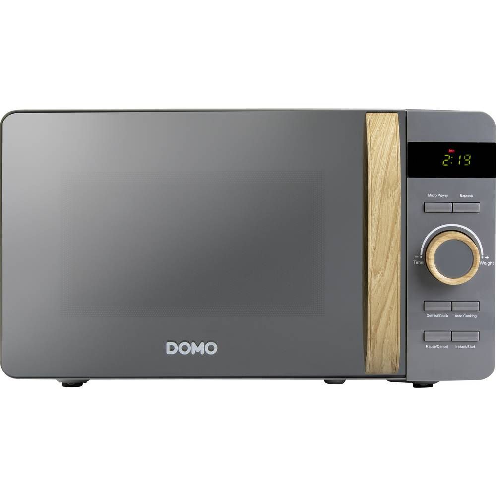 Mirco ondes DOMO DO3420 avec finition boisée L451 x P347 x H258 cm 20 5 niveaux de puissance