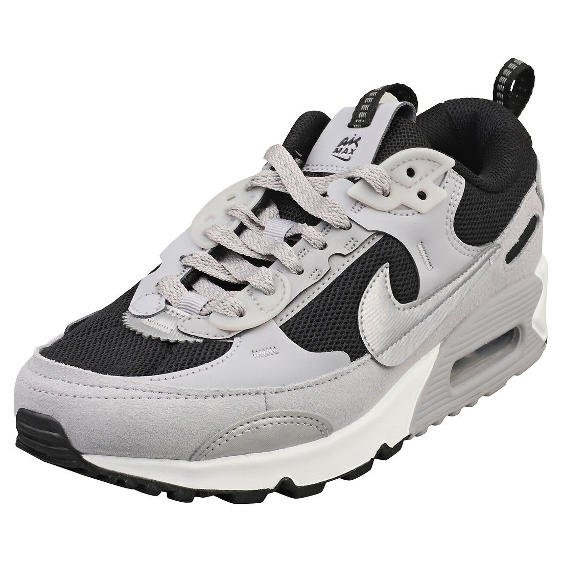 Nike Air Max 90 Futura Pour Femmes - Baskets De Luxe En Cuir Et Textile Noir - 37 1/2