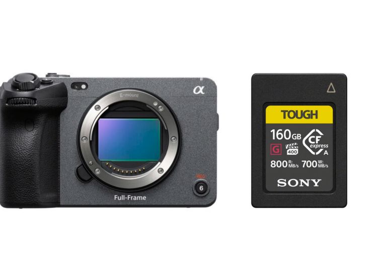 Sony FX3A plein format Cinema Line Boîtier + carte mémoire Sony CFexpress Type A TOUGH 160 Go - vue 2