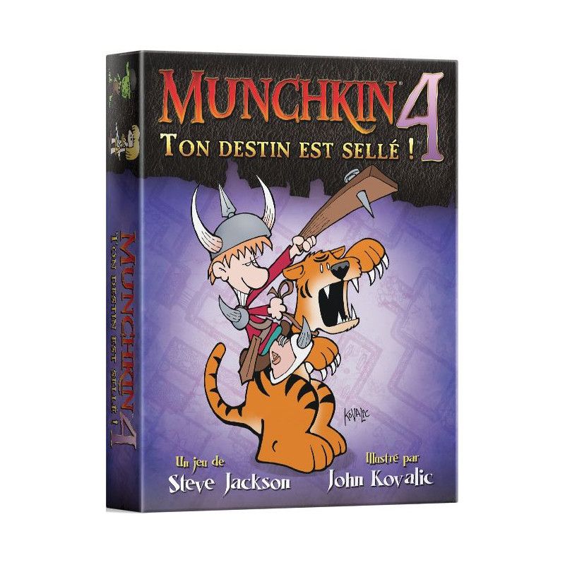 Asmodee Munchkin 4 Ton Destin est Sellé - vue 3
