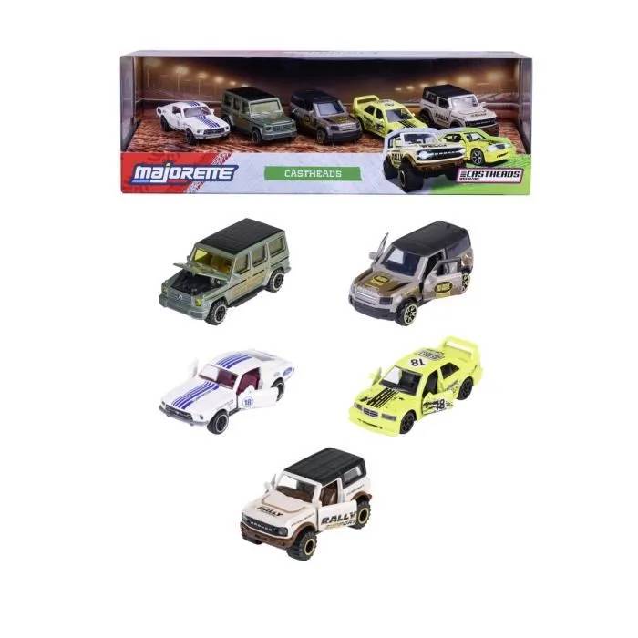 MAJORETTE Majo CastHeads 5 Pcs Giftpack x000D dès - vue 2