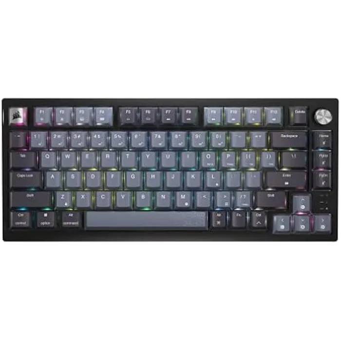 CORSAIR K65 Plus Clavier de jeu mécanique sans fil 75 % RGB Échange à chaud Corsair MLX Prélubrifié Commutateurs linéaires - vue 4