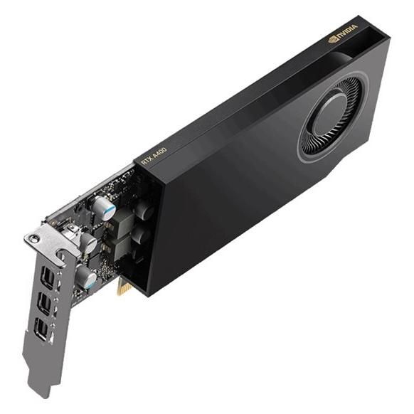 PNY VCNRTXA400 PL carte graphique NVIDIA RTX A400 4 Go GDDR6 Neuf - vue 4